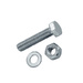 Набор болт М6х 70 шестигр.гол. оцинк. (4шт) + гайка + шайба