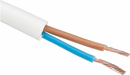 Провод ПВС 2х0,75 (РБ) черный