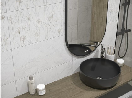 Плитка Carina стен белый 298х598x9 (16963),ОООФКЗ