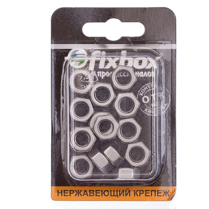 Гайка нерж. DIN 934 М 8 15 шт