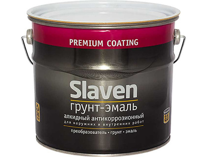 Эмаль Slaven По ржавчине (3.2кг, синий)