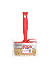 Кисть плоская КП100х30 Столичная №3 универсальная АКОР