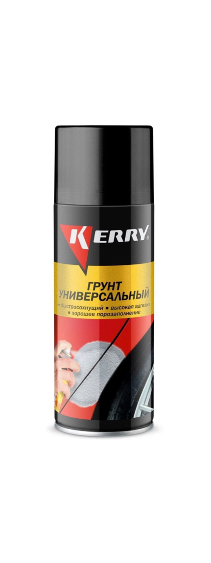 Грунт автомобильный Kerry черная 520мл (KR-925-3)