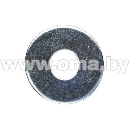Шайба плоская d16 увелич.оцинк. (1,0кг)