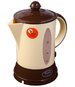 Электрочайник Polly-люкс, бежевый-коричневый, 1,7 л.
