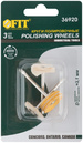 Круги полировочные ф 25мм наб.3шт. FIT