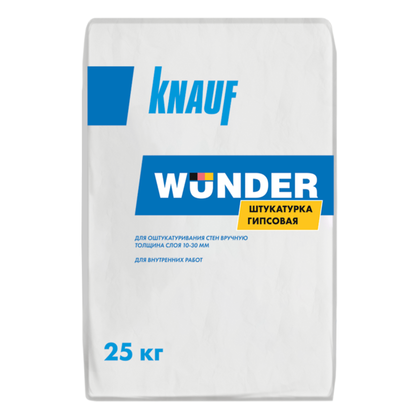 Штукатурка гипсовая KNAUF Wunder 25кг