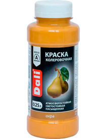 Краска колеровочная DALI Охра 0.25 л