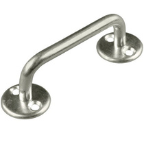 Ручка–скоба РС 100-2, белый цинк