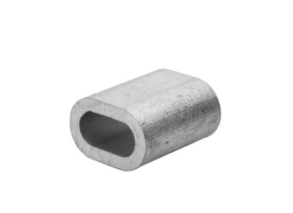 Зажим троса алюминиевый 6 (4 шт) Bohrer