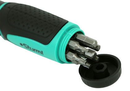 Отвертка реверсивная битодерж. в ручке 14в1 Sturm! 1040-19-14