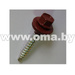 Шуруп кров. 4,8х35(38) RAL 3005 винно-красный