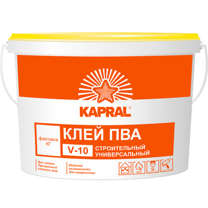 Клей ПВА KAPRAL V-10, 1кг
