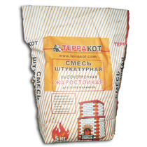 Смесь жаростойкая штукатурная Терракот, 5 кг
