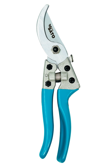 Секатор плоскостной сталь, ручки ал. MUH062011