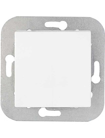 INA бел. Выключатель 1-кл. С110-550 (без рамки), ОККО