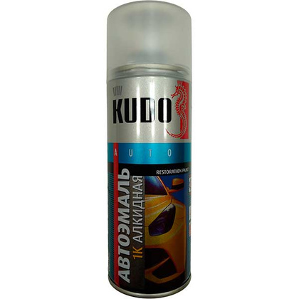 Эмаль KUDO автомобильная Темно-синий 456, 520мл/270 гр.