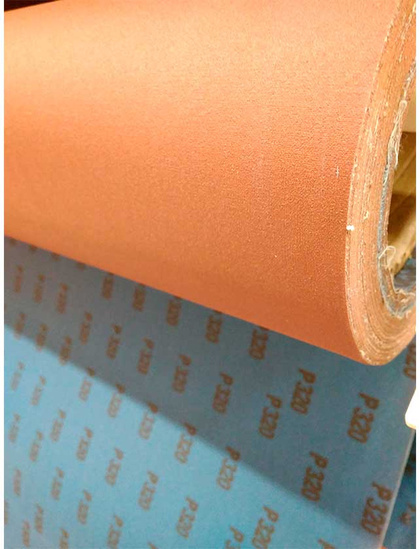 Шлифшкурка на тканевой основе YOURTOOLS № 4, P320, ширина 1 м