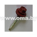 Шуруп кров. 4,8х29 RAL 3005 винно-красный