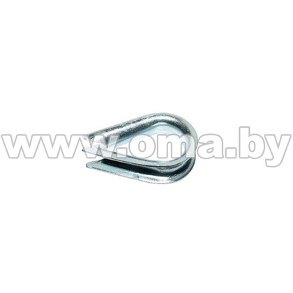 тр Коуш  для стальных канатов (Тип А) DIN 6899  8 мм