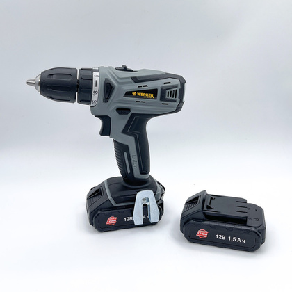 Дрель-шуруповерт Werker CD 1212 Li с 2-мя АКБ