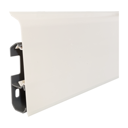 Плинтус напольный ПВХ Qvant Q07 Ясень классик 76мм 2,2м