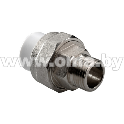 PPR-3 Муфта комбинированная разъемная растр. ПП D32-1НР