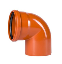 Отвод ПВХ наруж. канал. Ду 160х87* OSTENDORF (222240), Германия