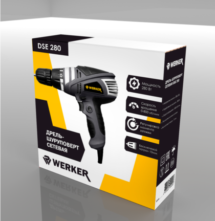 Дрель-шуруповерт Werker DSE 280