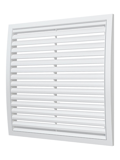 Решетка вентиляционная РР разъемная 350х350 пластик ERA