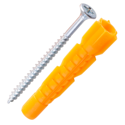 Дюбель универсальный 8x52 с самор.5x70 9 шт