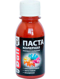 Колеровочная паста Dali красно-коричневый 0,1 кг