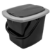 Ведро- туалет 16л черный