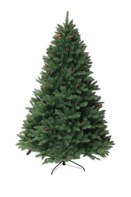 Ель искусственная с шишками 150см, арт.SYSA-022176