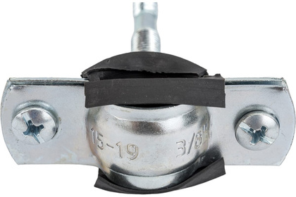 Хомут сантехнический (15-19мм) 3/8 цинк с гайкой М8 РФ