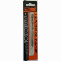 Сверло YOURTOOLS HSS-TiN 3,8х43х75мм 3 шт