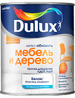 Краска DULUX Мебель и Дерево матовая 0,75л белая BW