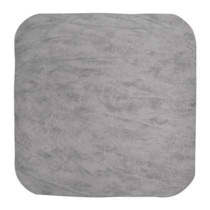 Табурет квадратный «Пенёк крепкий 224» с ЛДСП, серый, цвет сиденья серый (v.000 с ЛДСП)