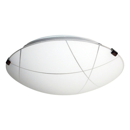 Светильник наст.-потол. Контур 250 НПБ 01-60-130 М15 мат.б./кл.мет. (1*60Вт, E27)