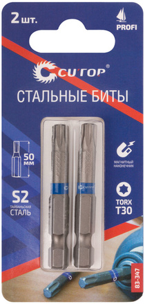Бита Torx T30х 50 мм (к-т 2шт) Cutop