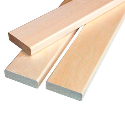 Полок 25х85х2200 мм, сорт В, осина