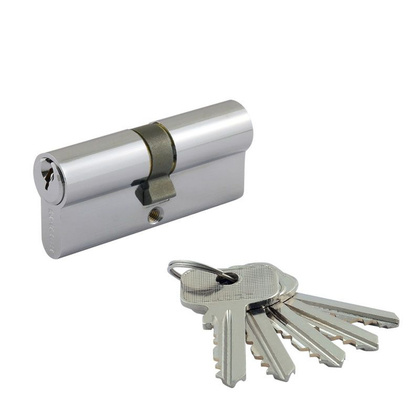 Механизм цилиндровый (35/35, ключ/ключ, хром, английск.ключ) ЕСО Z Л-70 NORA-M