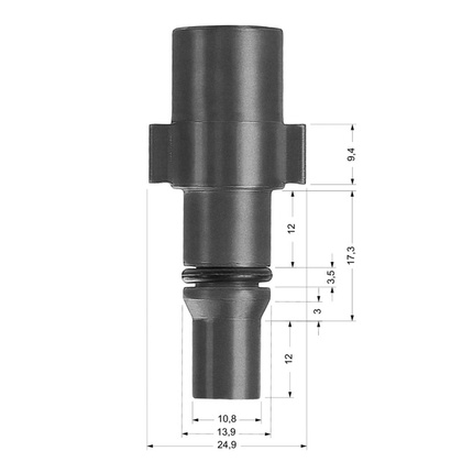 KOLNER Щетка вращающаяся д/моек выс.давл. KRB 42