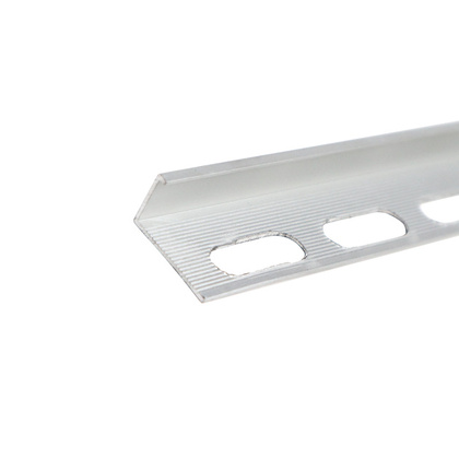 Угол д/плитки алюмин. 9мм наруж. РП-АКП-03 серебро мат 2,7м, DOMOLETTI