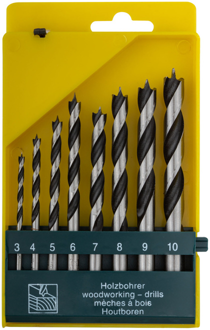 Сверла по дер.спиральн. (наб.8шт-3/4/5/6/7/8/9/10мм) FIT