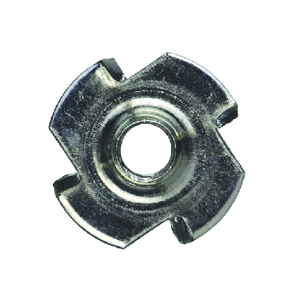 Гайка - врезная М6х9 оцинкованная Suzhou Hongly Hardware DIN 1624 (5шт)