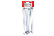 Саморезы для сэндвич-панелей 6,3x200 белый цинк 20 шт