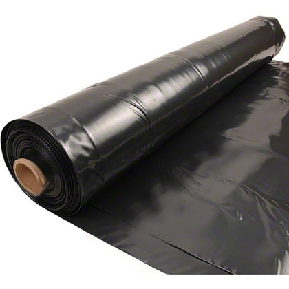 Пленка нарезка ПВД ЧЕРНАЯ рукав 0,150*1500мм*20м