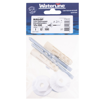 Набор для крепления умывальника 12x100 2 шт