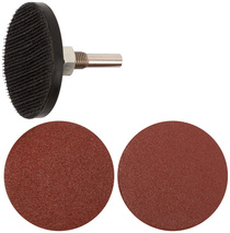 Круги шлифовальные наб.10шт.+ штифт 1шт. FIT